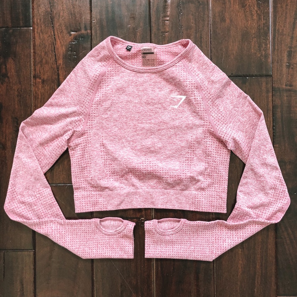 Gymshark Dusty Pink Vital Seamless Crop Top